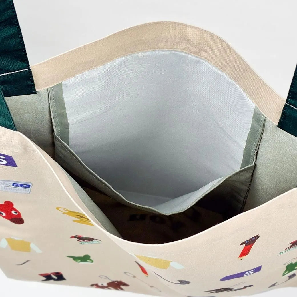 FUN FUN KEIBA Art Tote Bag Goods