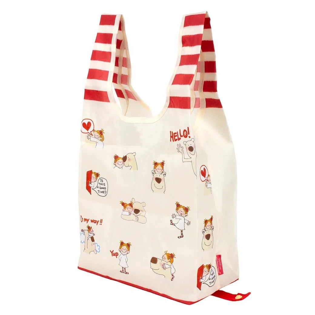 Coco-chan Eco Bag with Bottom Plate (S size) - Coco-chan & Paul