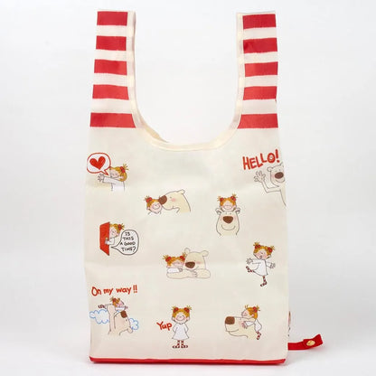 Coco-chan Eco Bag with Bottom Plate (S size) - Coco-chan & Paul