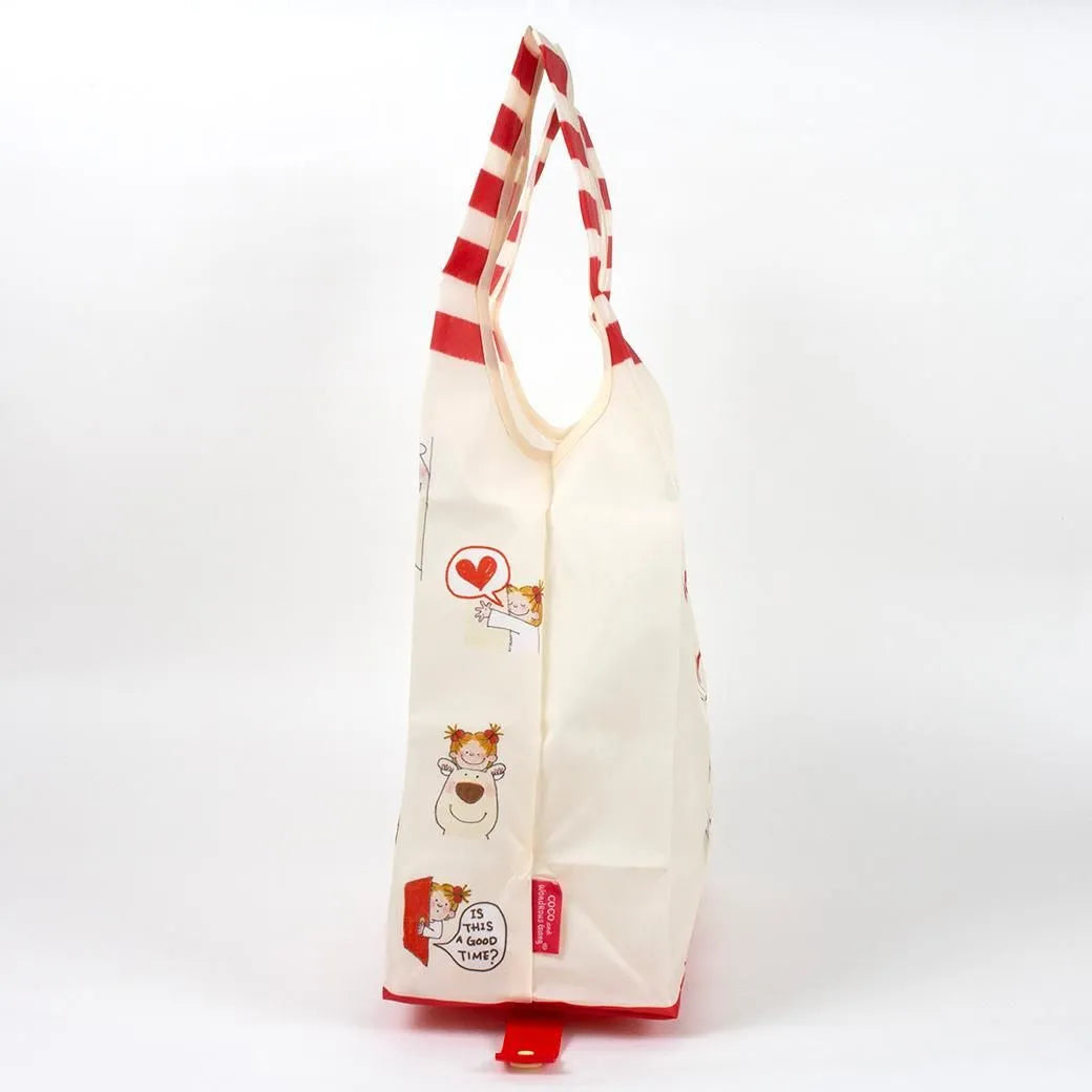 Coco-chan Eco Bag with Bottom Plate (S size) - Coco-chan & Paul