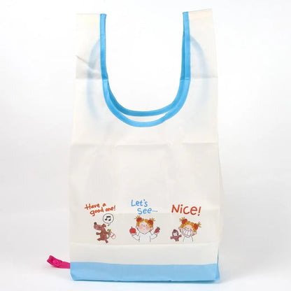 Coco-chan Eco Bag with Bottom Plate (Small) - Supermarket