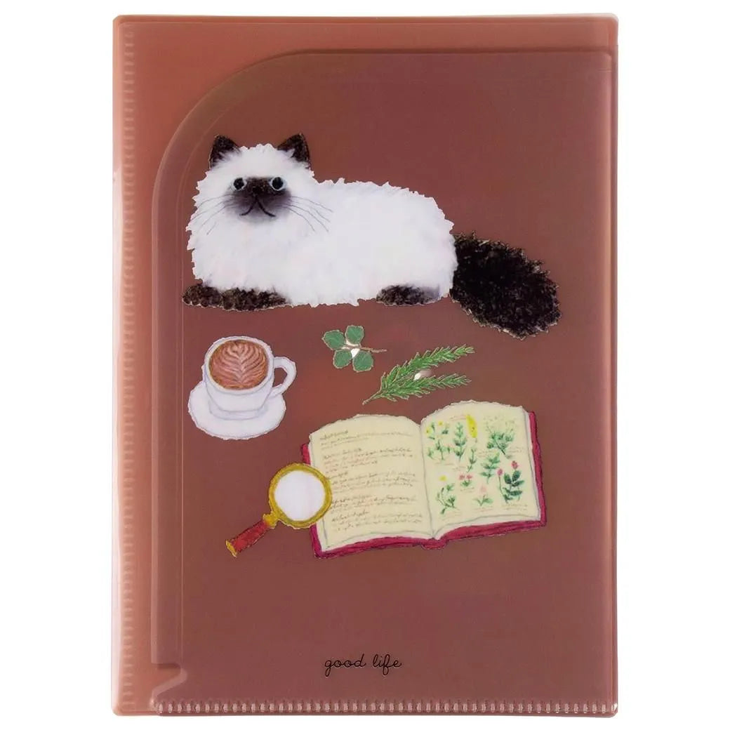 Yusuke Yonezu 6-Pocket Clear Holder (A5 Size) Cat