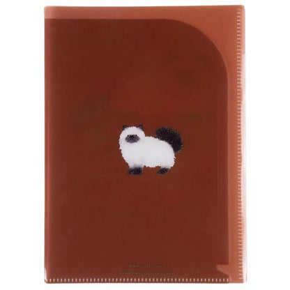 Yusuke Yonezu 6-Pocket Clear Holder (A5 Size) Cat