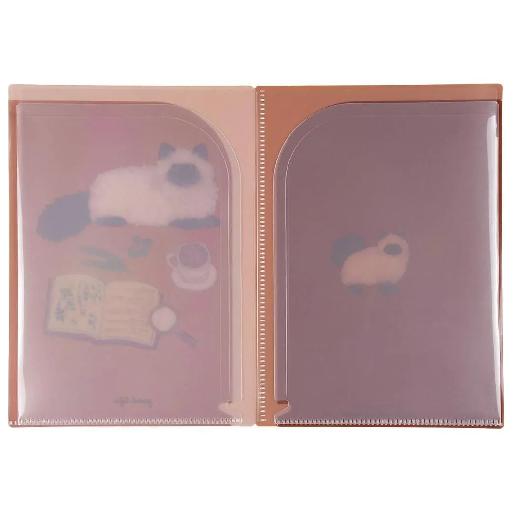 Yusuke Yonezu 6-Pocket Clear Holder (A5 Size) Cat