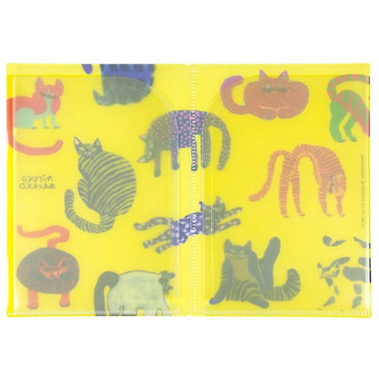 Mirokomachiko 6-Pocket Clear Holder (A5 Size) - Cat