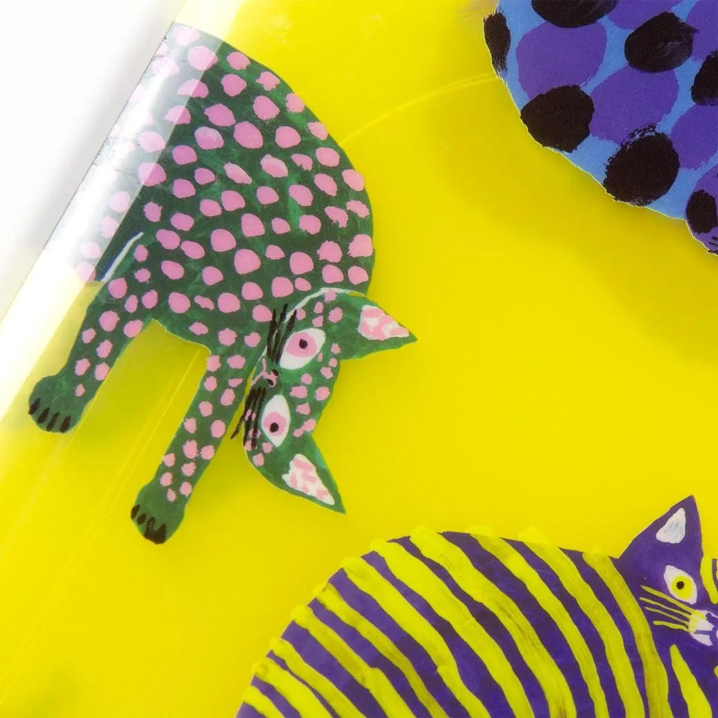 Mirokomachiko 6-Pocket Clear Holder (A5 Size) - Cat