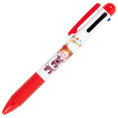 Coco-chan 3-Color Ballpoint Pen & Mechanical Pencil