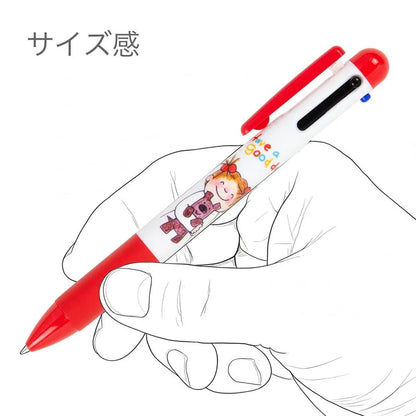 Coco-chan 3-Color Ballpoint Pen & Mechanical Pencil