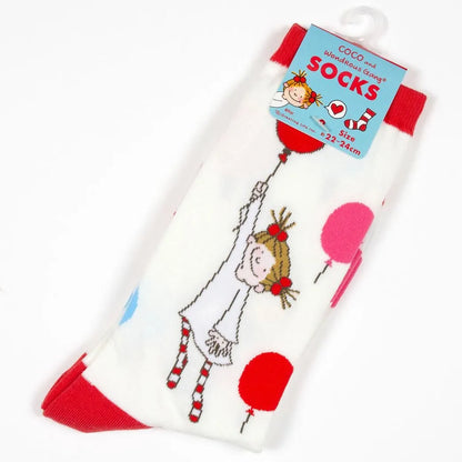 Coco-chan socks balloon
