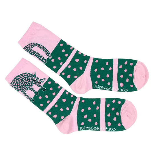Mirokomachiko socks, pink