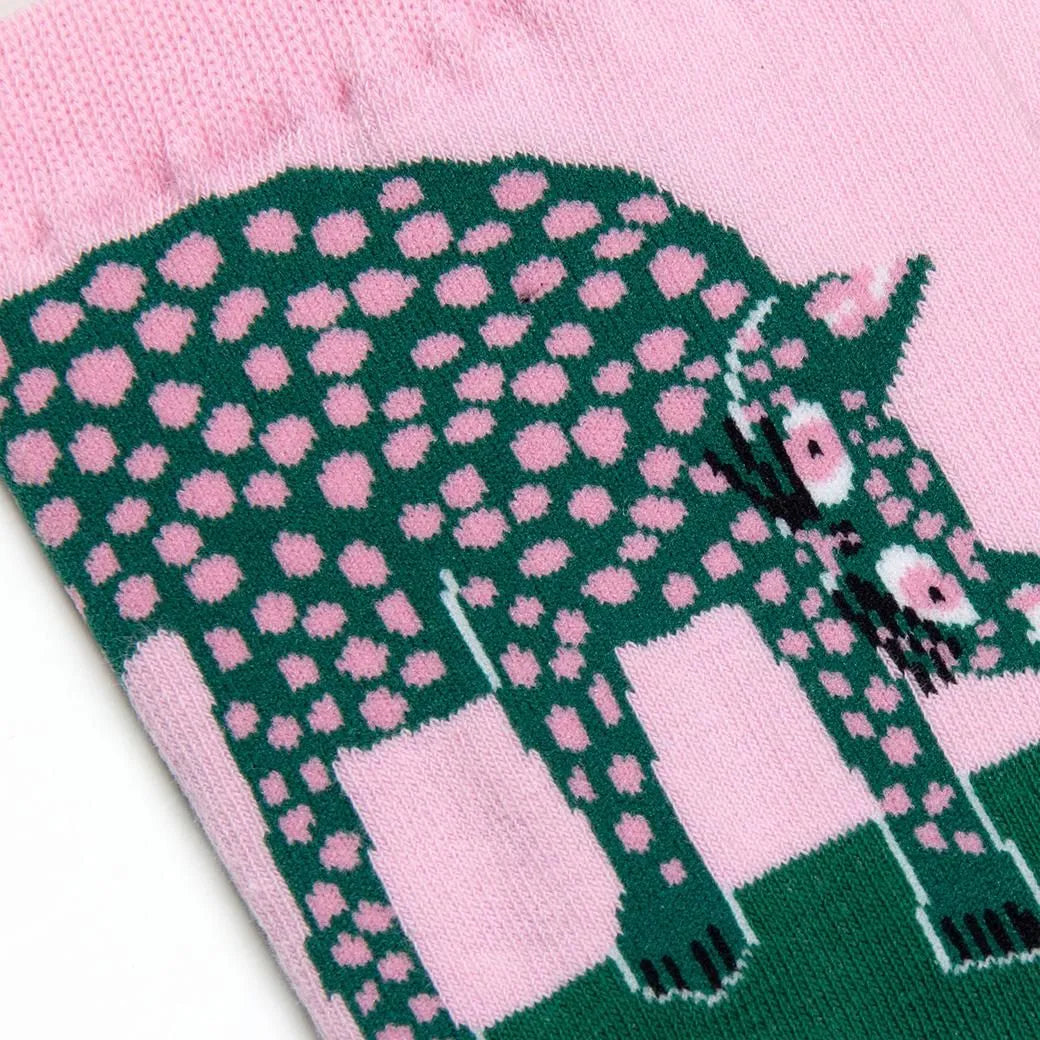 Mirokomachiko socks, pink
