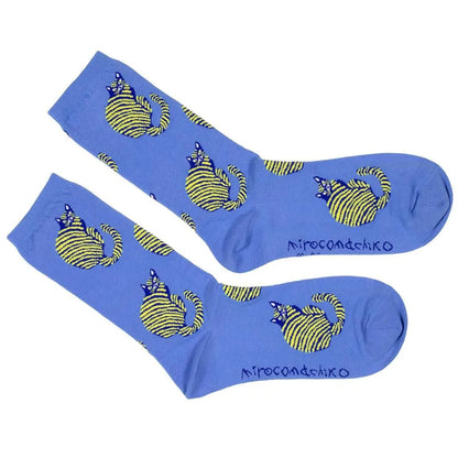 Mirokomachiko Blue Socks