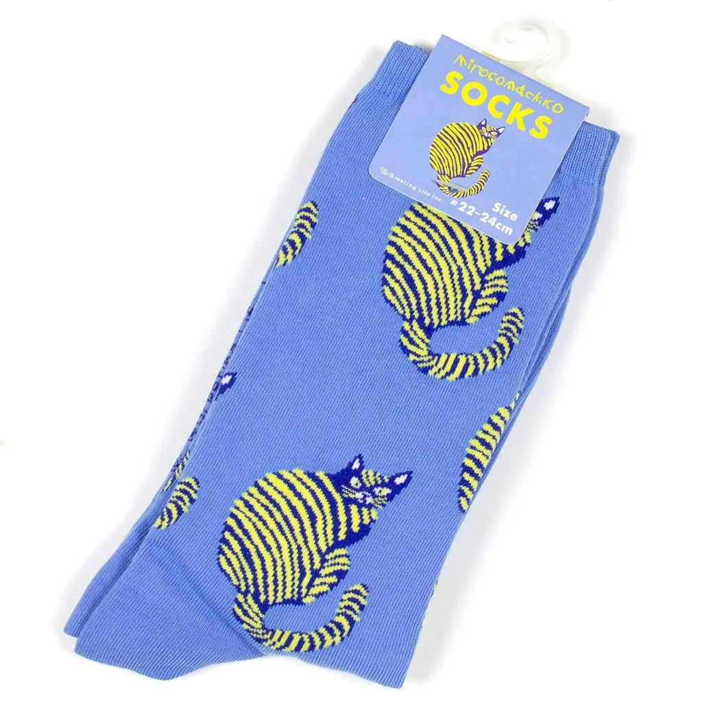 Mirokomachiko Blue Socks