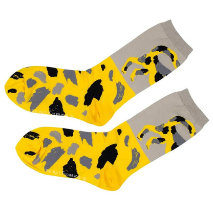 Mirokomachiko socks, yellow
