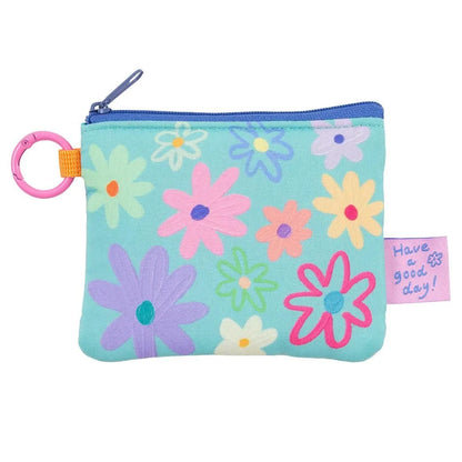 Chic Cushion Mini Pouch Flower
