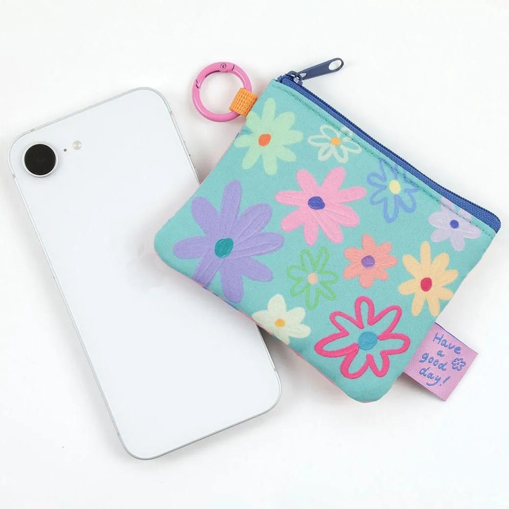 Chic Cushion Mini Pouch Flower