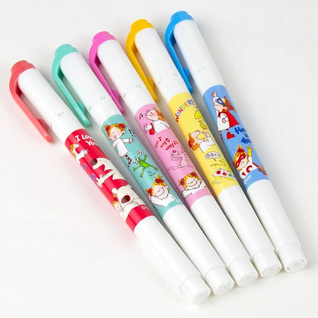 Coco-chan Mildliner 5-Color Set