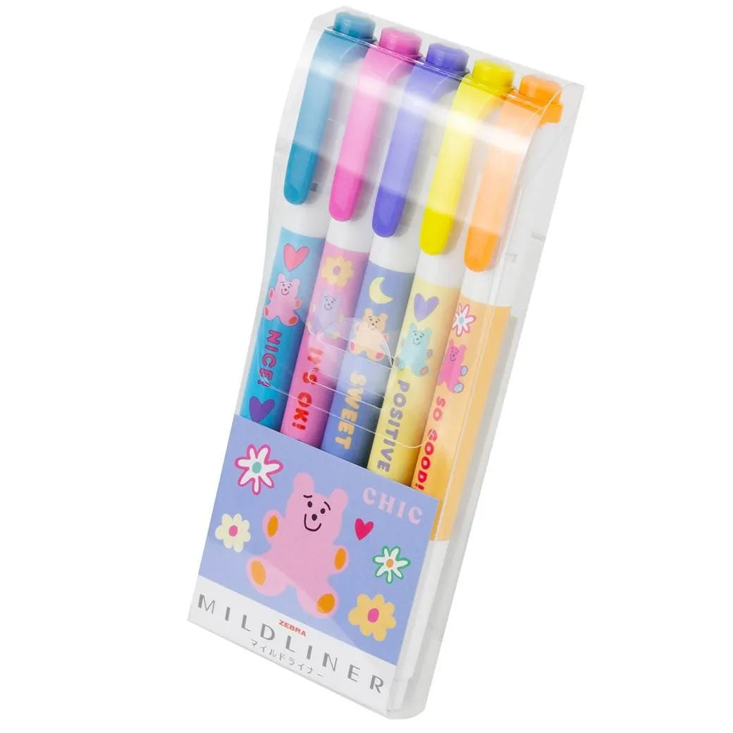 Schick Mildliner 5-Color Set