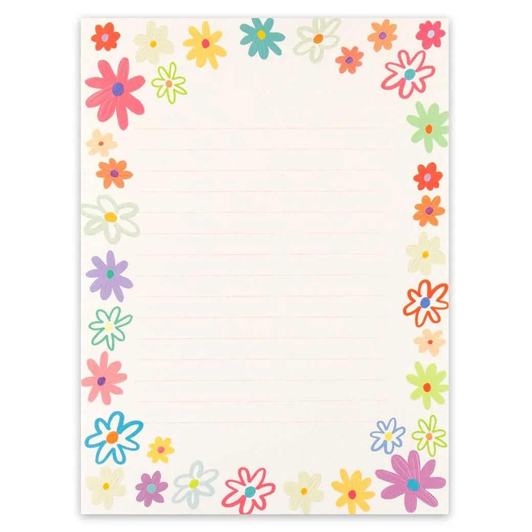 Chic Letter Set - Flower
