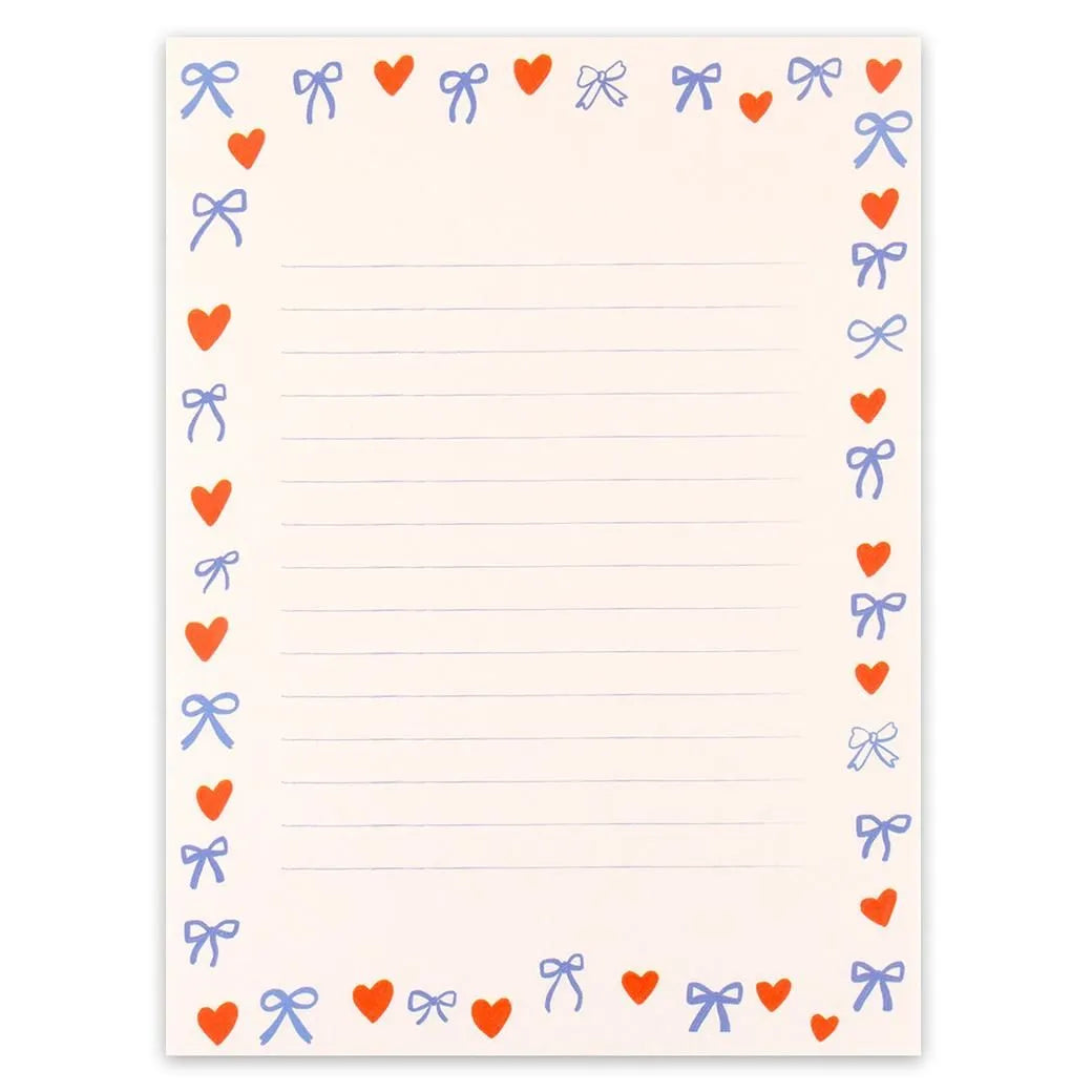Chic Letter Set with Ribbon