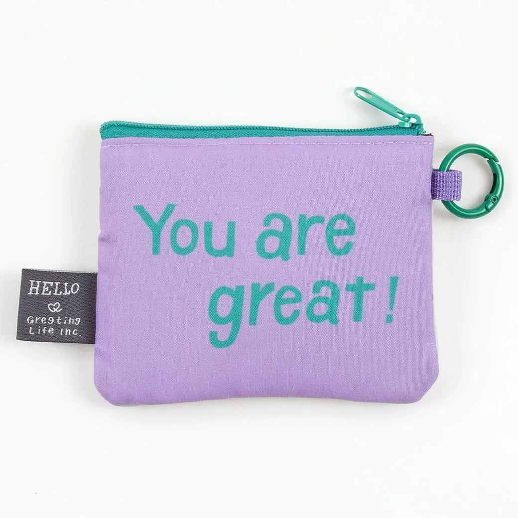 Cat and / Kahoko Sodeyama Cushion Mini Pouch