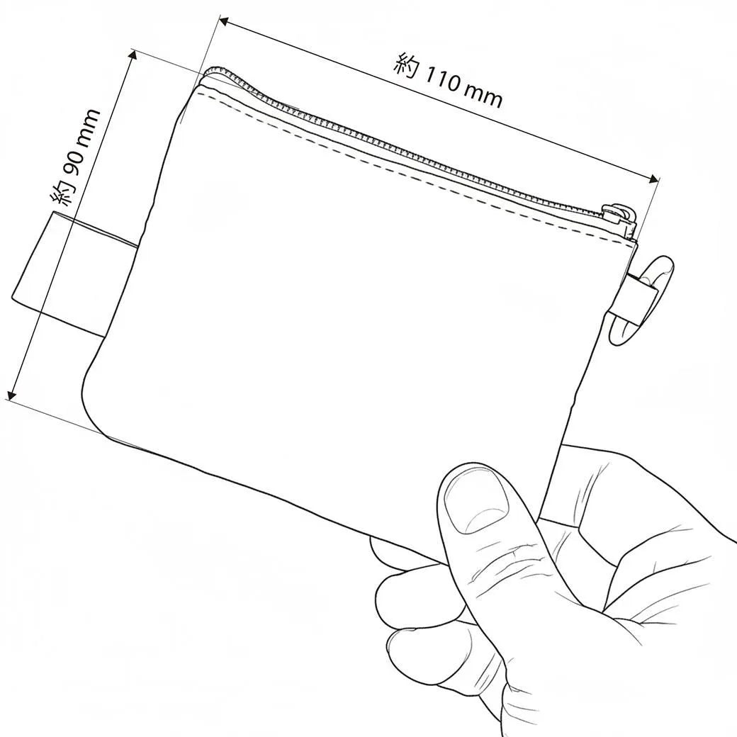 Cat and / Kahoko Sodeyama Cushion Mini Pouch