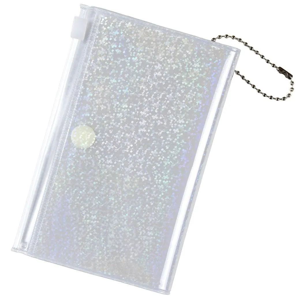 TIDY Mini Decorable Pouch Hologram White