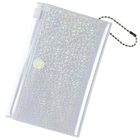 TIDY Mini Decorable Pouch Hologram White
