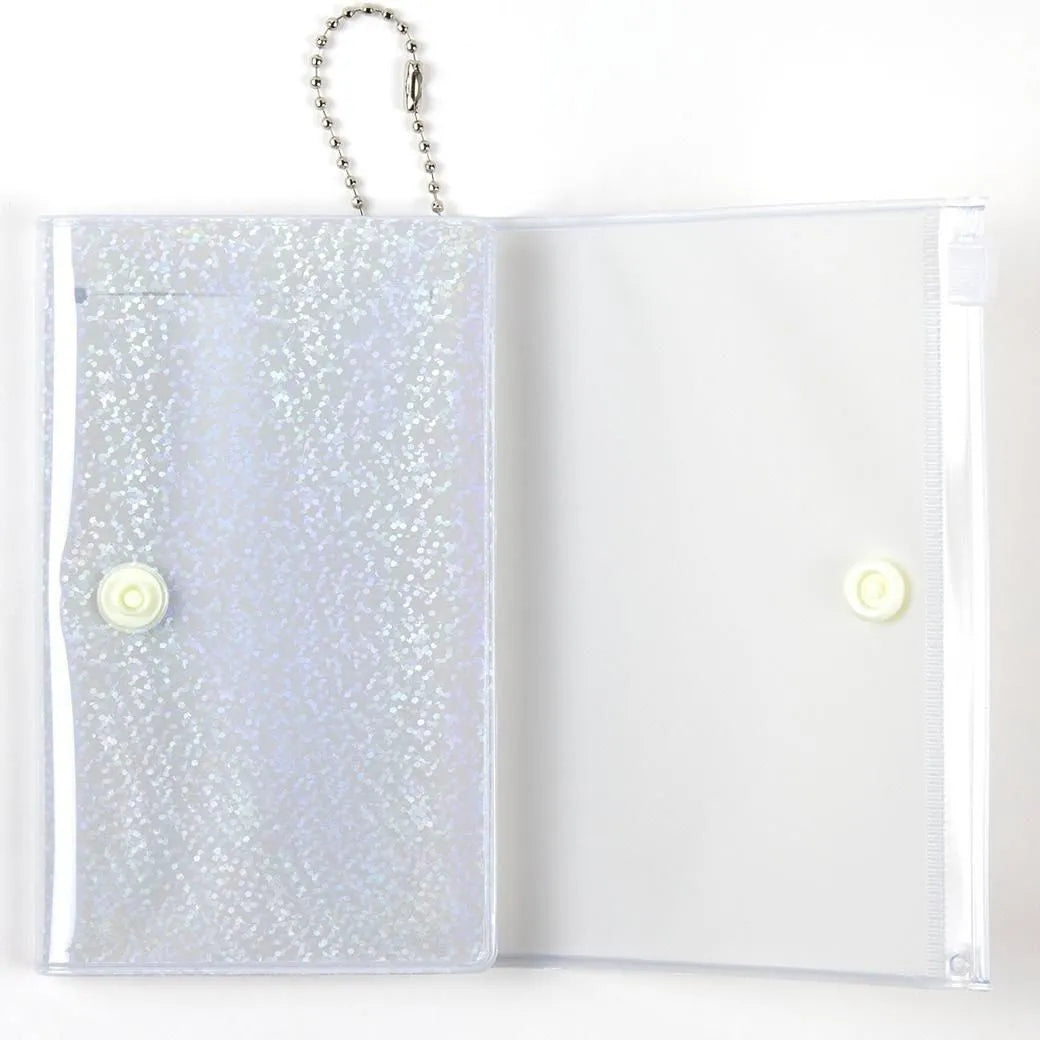 TIDY Mini Decorable Pouch Hologram White