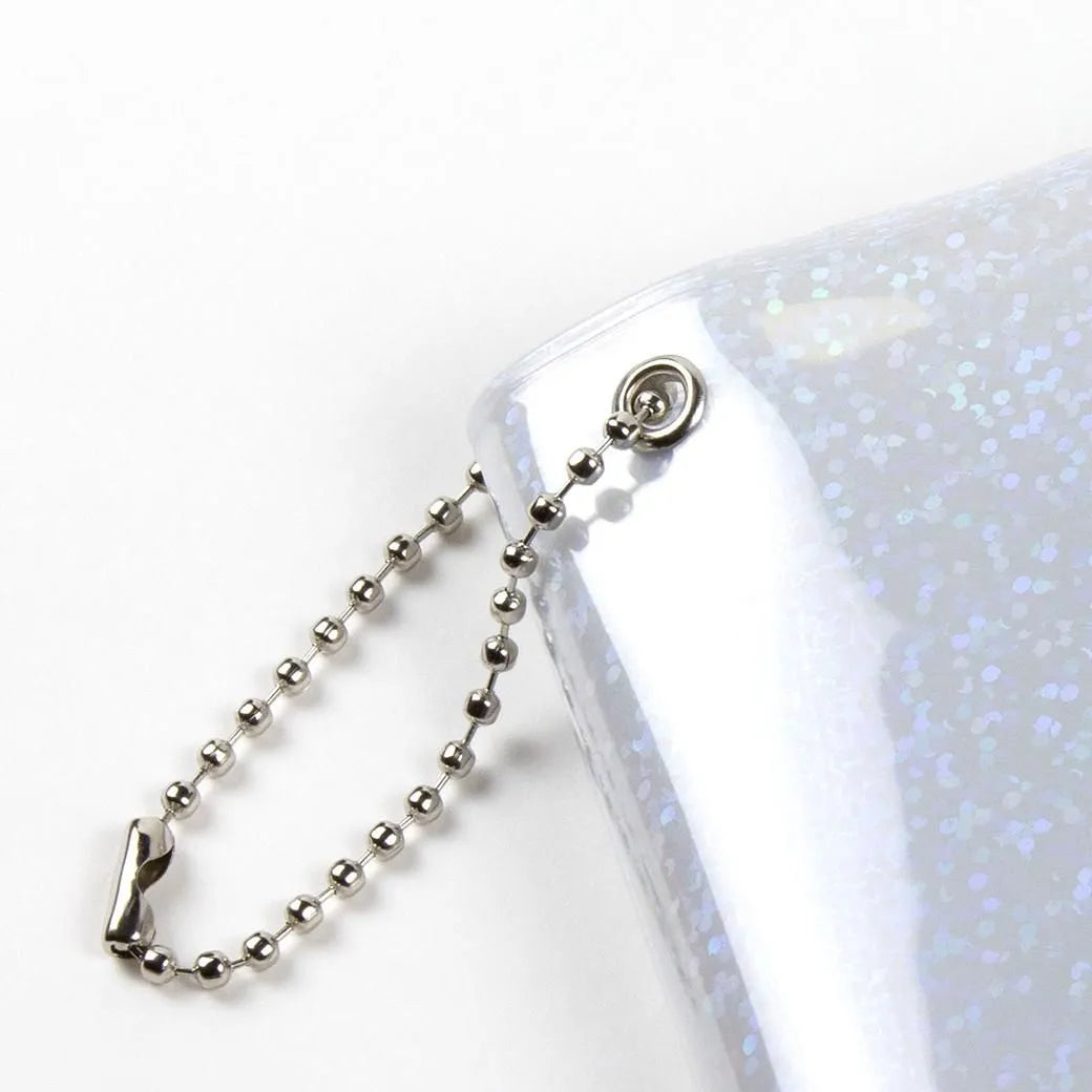 TIDY Mini Decorable Pouch Hologram White