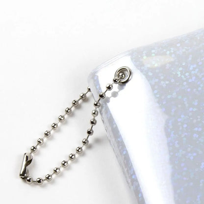 TIDY Mini Decorable Pouch Hologram White