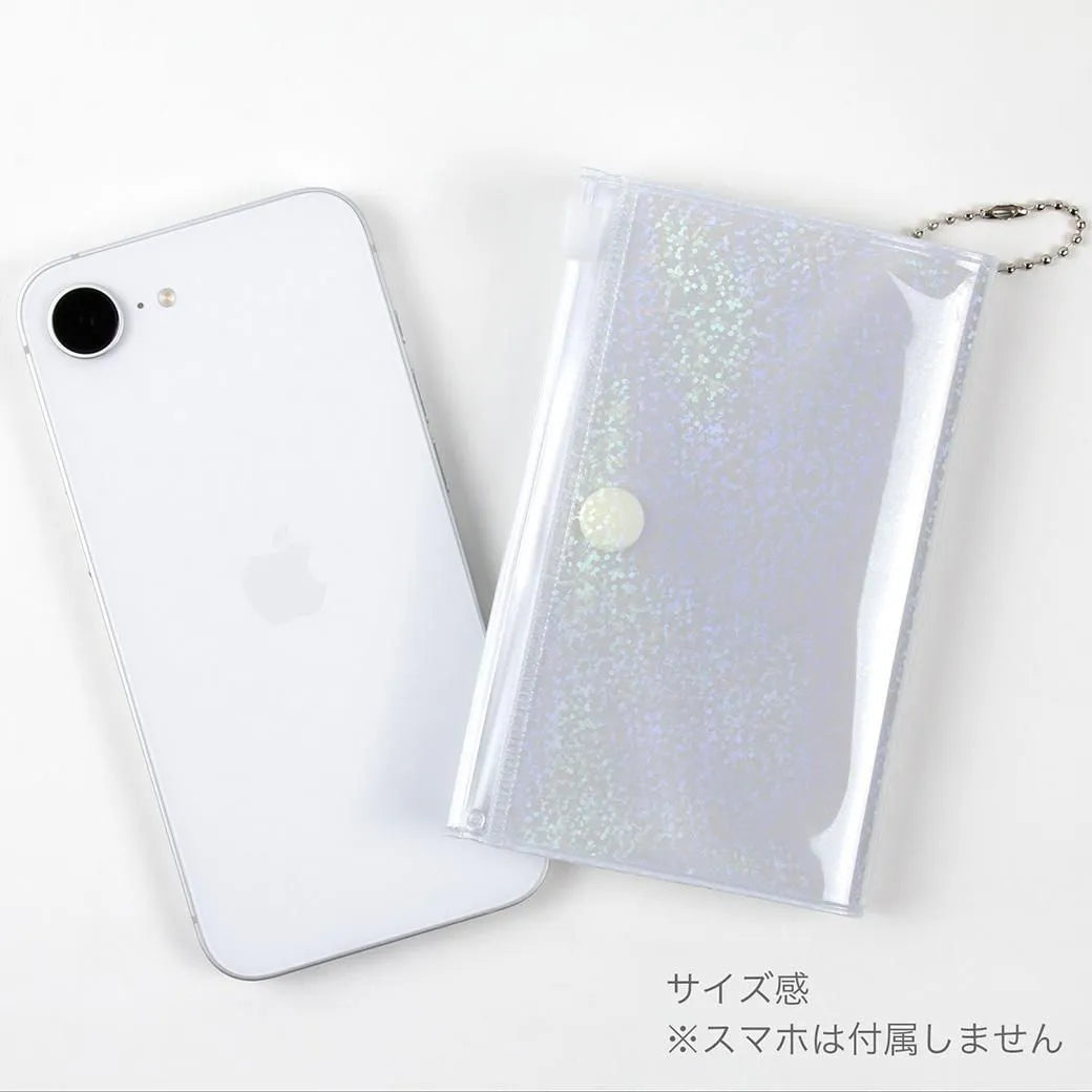 TIDY Mini Decorable Pouch Hologram White