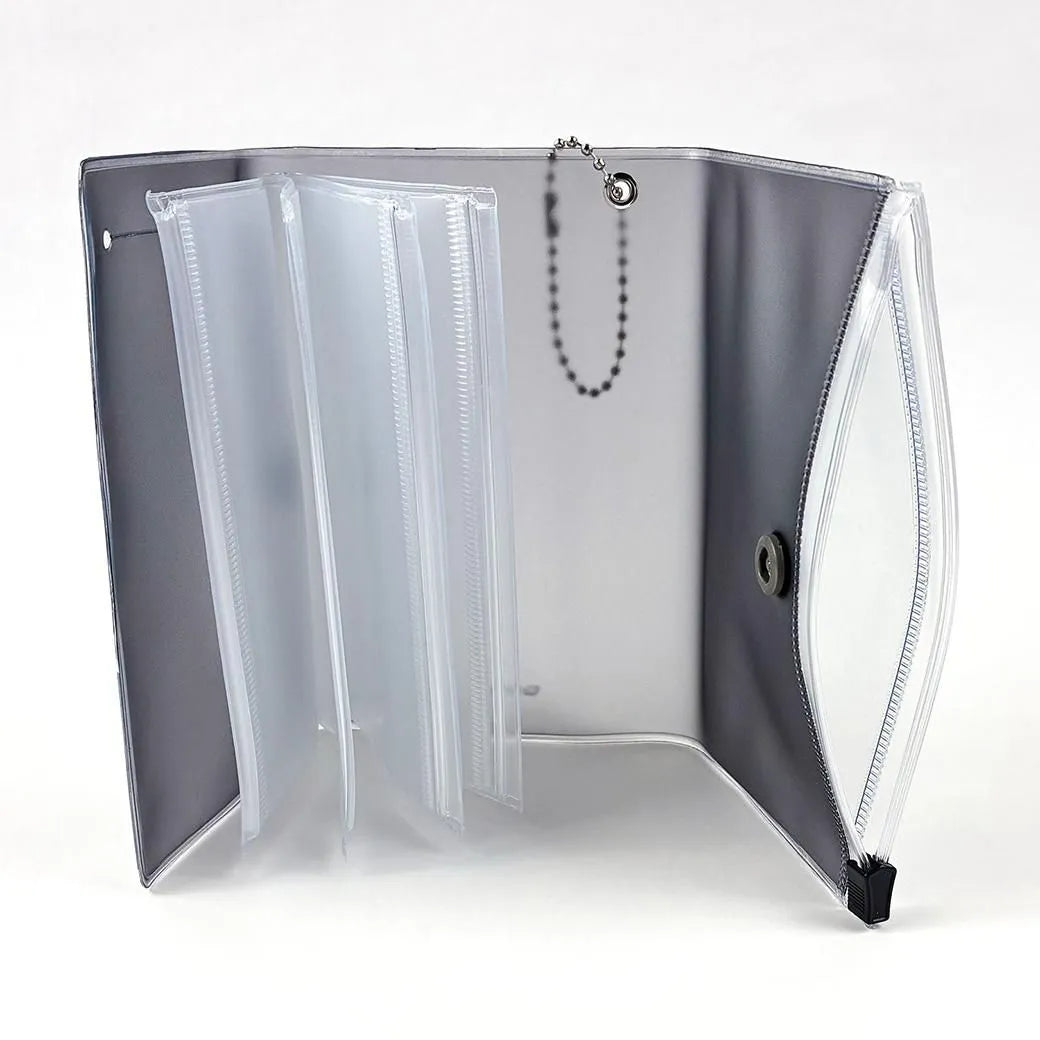 TIDY Mini Decorable Pouch Hologram Black