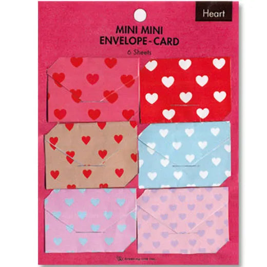 Mini envelope card