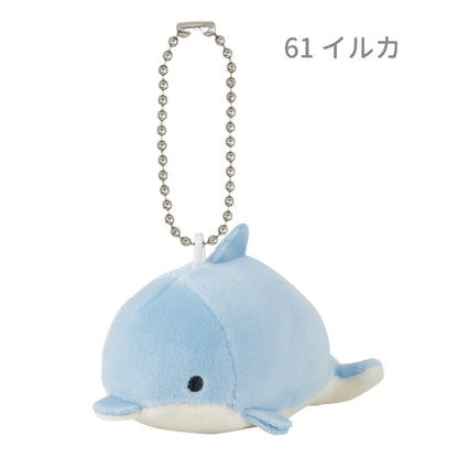 Livheart Marshmallow Aquamie Chain Mascot Dolphin