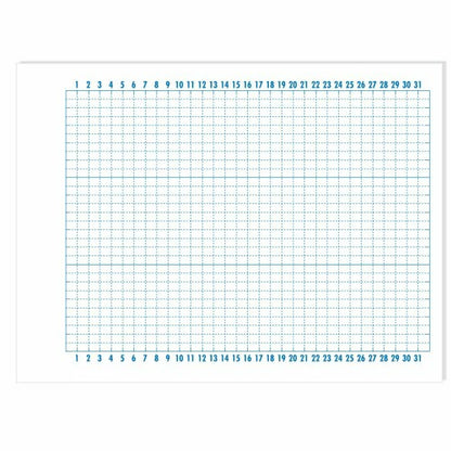 Greeting Life Custom Sticks Monthly Graph Sticky Notes