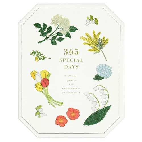 Anniversary Record Board, Medium Size, Flower