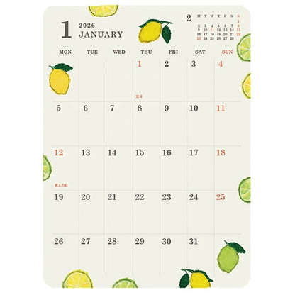 2026 Diary Custom Diary Stickers Yusuke Yonezu/Relaxing B6