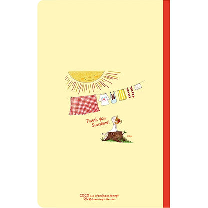 Coco-chan Slow Journal with a different picture on every page A6 Slim