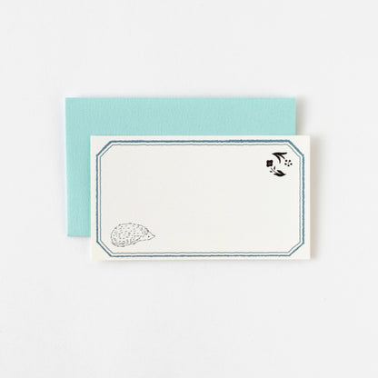 Animal Series Mini Card Set Hedgehog GF-504