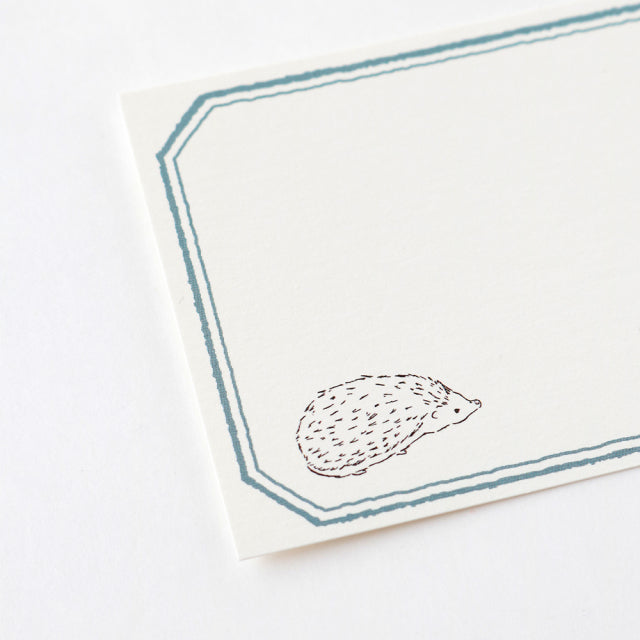 Animal Series Mini Card Set Hedgehog GF-504