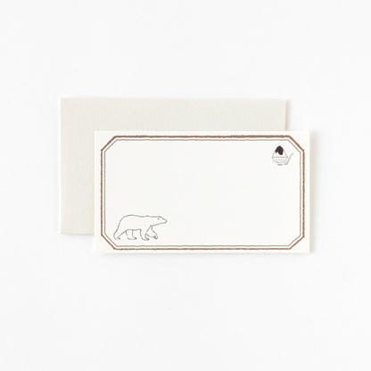 Animal Series Mini Card Set Polar Bear GF-509