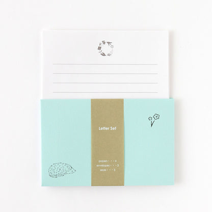 Animal Series Letter Set Hedgehog GF-512