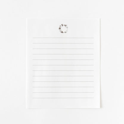 Animal Series Letter Set Hedgehog GF-512