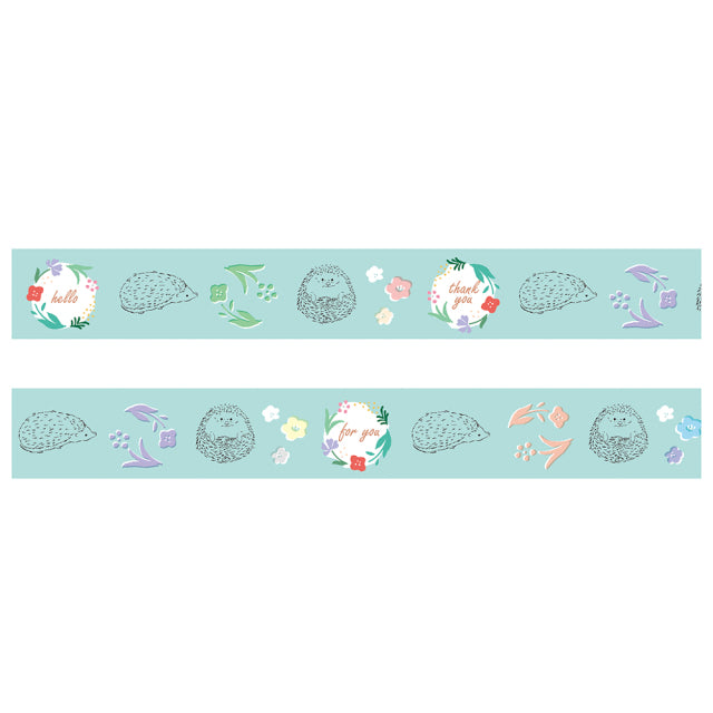 Animal Series Masking Tape Hedgehog GF-528