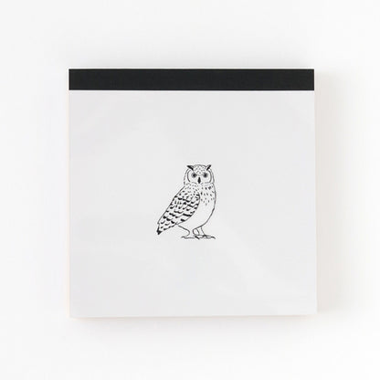 Animal Series Memo Pad Square Owl GF-560