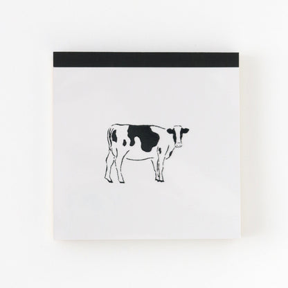 Animal Series Memo Pad Square Cow GF-561