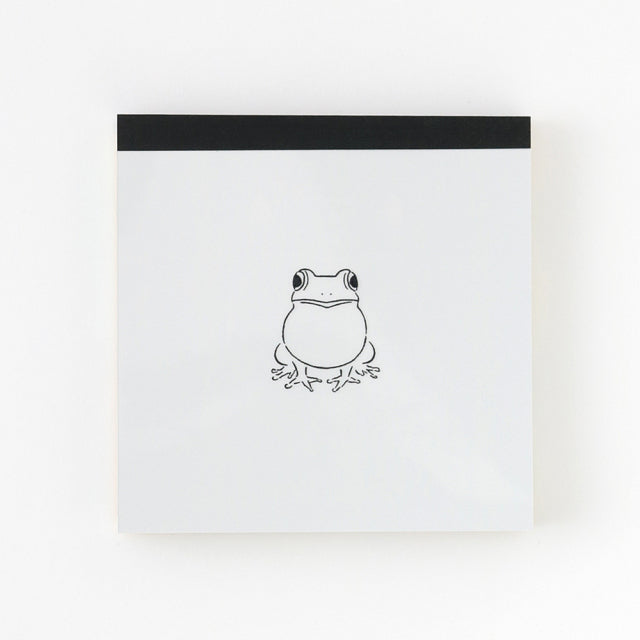 Animal Series Memo Pad Square Frog GF-563