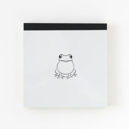 Animal Series Memo Pad Square Frog GF-563