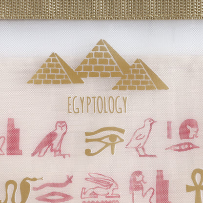 STUDY HOLIC Mesh A5 Pouch <Ancient Egyptology> ST-227